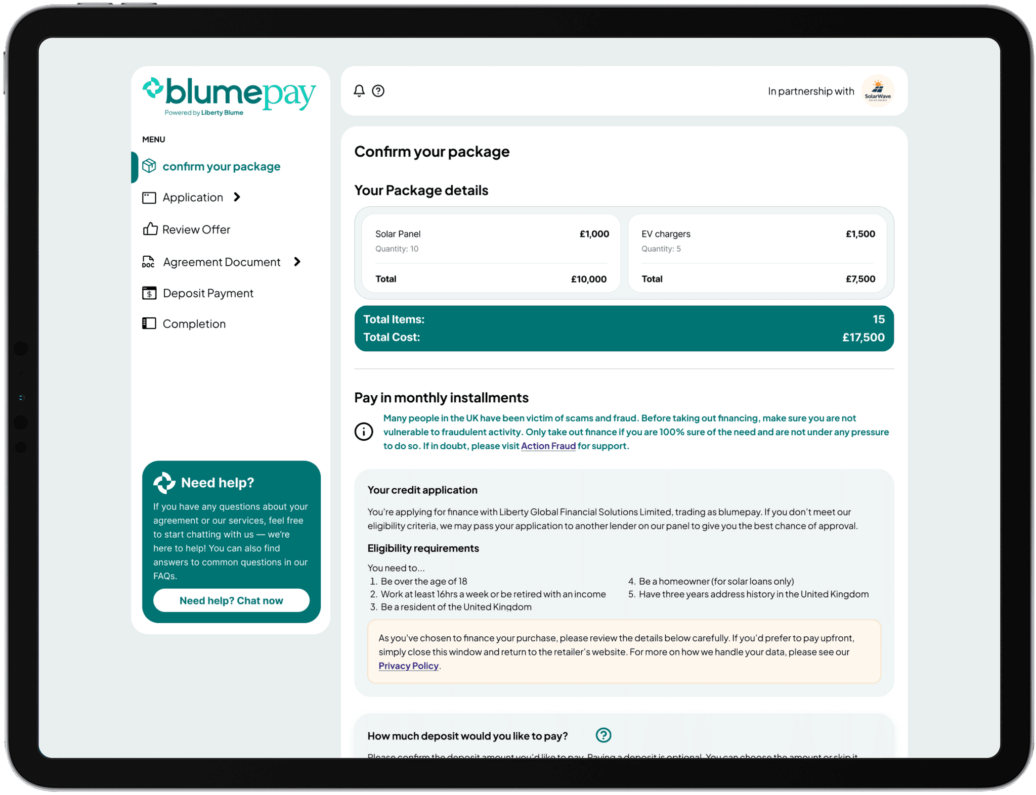 image on blumepay journey
